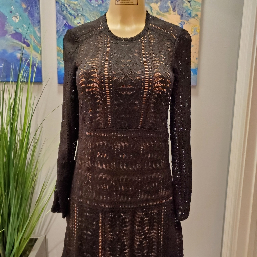 Bcbgmaxazria Black Dress